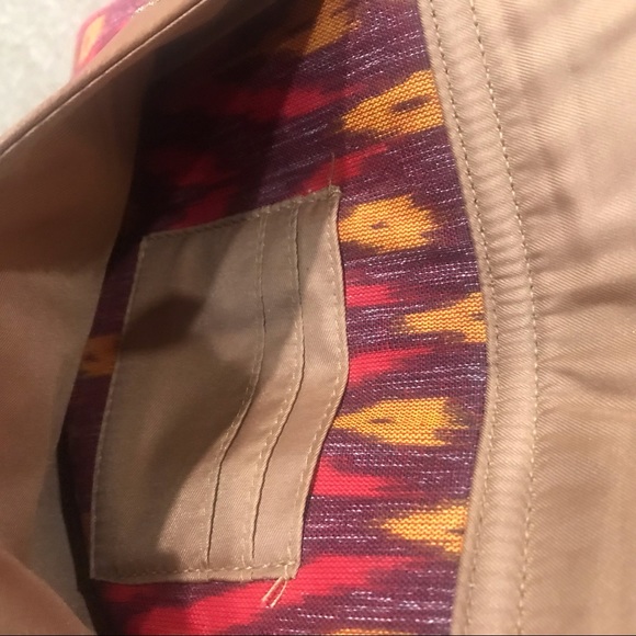 The Sak Backpack Brown Leather/Jute/Cotton Tribal Bag. The Sak NWT backpack - Picture 3 of 4